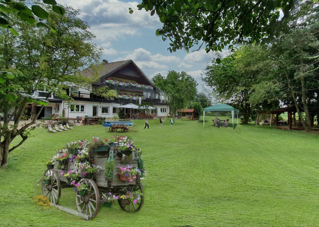 Landhaus Zum Mushof Hotel Wethen Exterior foto