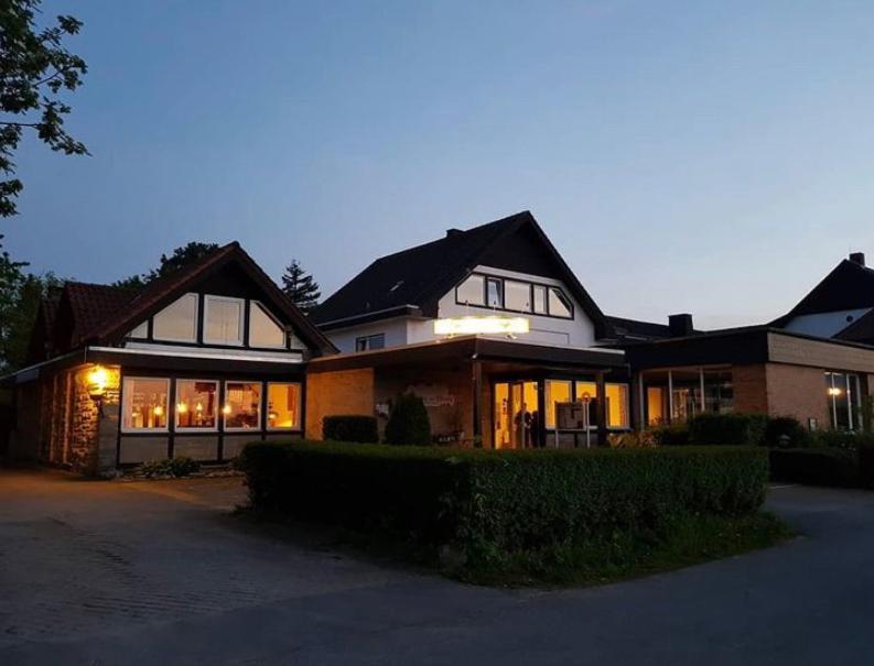 Landhaus Zum Mushof Hotel Wethen Exterior foto